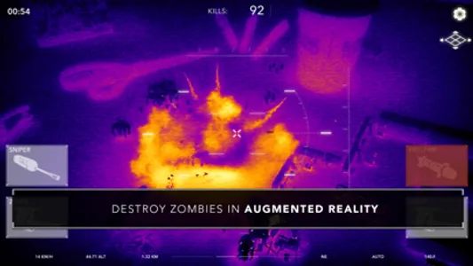 Zombie Gunship Revenant AR screenshot 1