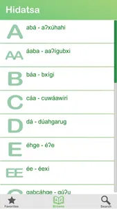 Hidatsa Dictionary screenshot 3