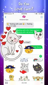 LOL Cats Emoji Stickers screenshot 0