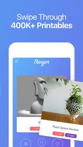 Thinger - 3D Printing Models screenshot 2