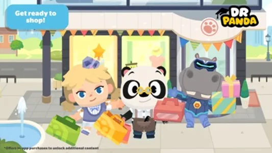 Dr. Panda Town: Mall screenshot 0