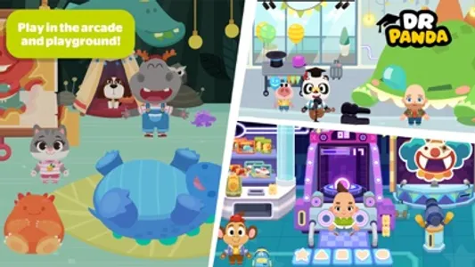 Dr. Panda Town: Mall screenshot 1