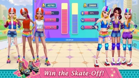 Roller Skating Girls screenshot 4