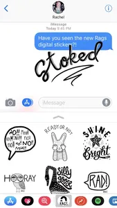 Rags Sticker Pack screenshot 0