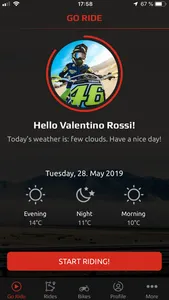 MyRide – Motorcycle Routes screenshot 0