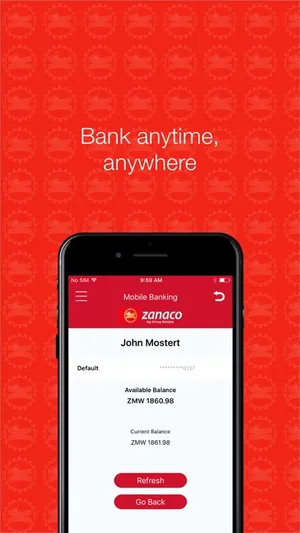 ZANACO Mobile screenshot 1