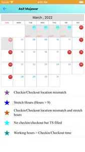 TimesheetAQML screenshot 1