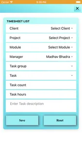 TimesheetAQML screenshot 6