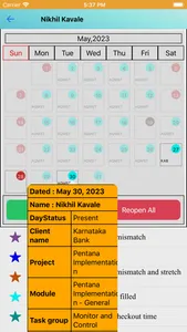 TimesheetAQML screenshot 7