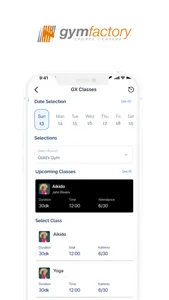 GYMfactory screenshot 4