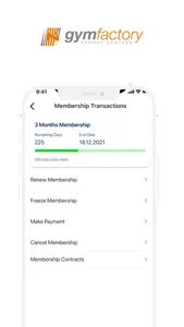 GYMfactory screenshot 5