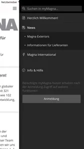 myMagna screenshot 1