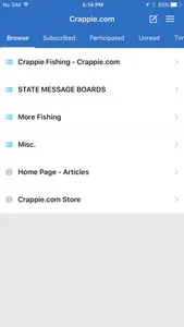 Crappie.com Fishing Forums screenshot 0