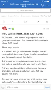 Crappie.com Fishing Forums screenshot 1