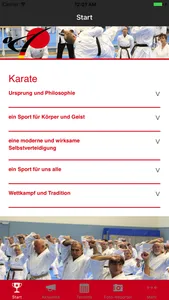 Deutscher Karate Verband e.V. screenshot 1