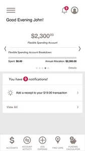 myHealthSpend screenshot 2