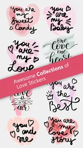 Love In Air-Kiss,Love Sticker screenshot 0