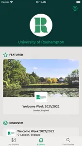 University of Roehampton screenshot 1