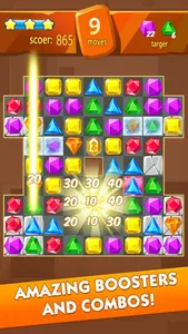 Jewel Fever - Match 3 Games screenshot 2