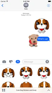 Cute Dog Stickers & Emoji screenshot 2