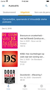 PodNL Podcasts screenshot 1