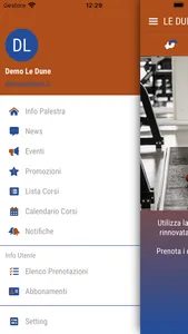 Le Dune Fitness screenshot 1