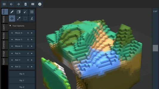 Goxel 3D Voxel Editor screenshot 3