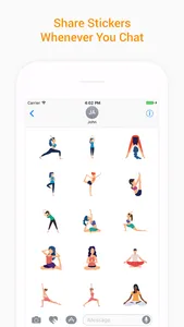 Yoga Sticker & Meditation Pack screenshot 2