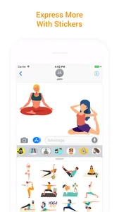 Yoga Sticker & Meditation Pack screenshot 3