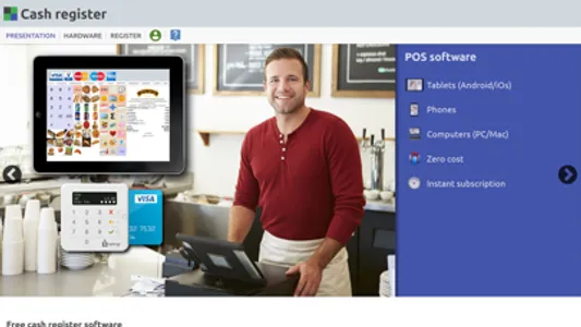 Cash register POS screenshot 0