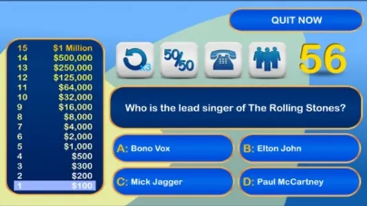 I want to be a Millionaire - Quiz Game screenshot 1