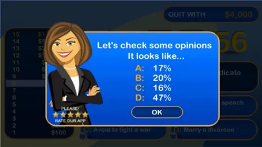 I want to be a Millionaire - Quiz Game screenshot 2