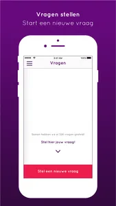 VraagApp screenshot 0