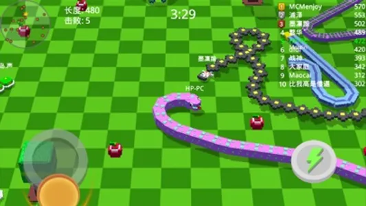 Square Snake fight screenshot 4