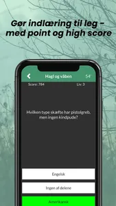 JagtQuiz - Danmarks jæger app screenshot 3