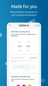 Water.io - The Smart Bottle screenshot 5