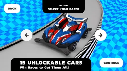 miniRacer - Toy Car Racing Game screenshot 1