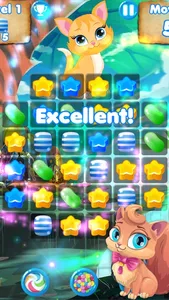 Candy Cats - Cat games and puzzle screenshot 0