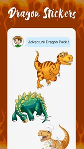 Dragon Adventure Sticker Pack screenshot 2