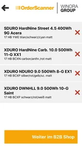 Winora Group OrderScanner screenshot 4