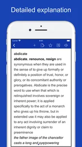 English Learner's Thesaurus screenshot 1