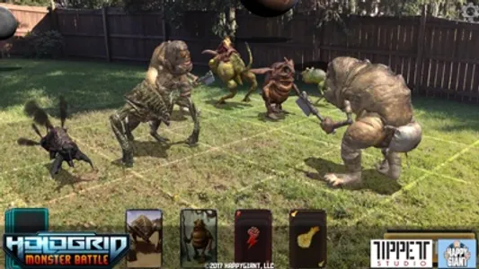 HoloGrid: Monster Battle AR screenshot 0