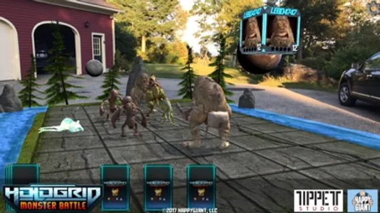 HoloGrid: Monster Battle AR screenshot 1