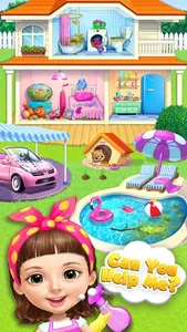 Sweet Baby Girl Cleanup 5 - No Ads screenshot 2