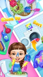 Sweet Baby Girl Cleanup 5 - No Ads screenshot 3