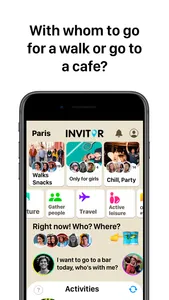 Invitor. New Friends In Real. screenshot 1