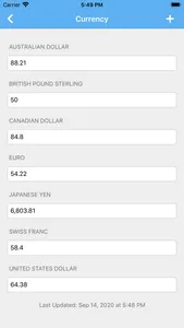 Unit & Currency Converter + screenshot 2