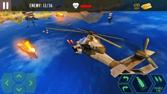 Helicopter Fight Air Strike screenshot 2