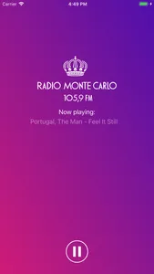 Radio MONTE CARLO screenshot 0