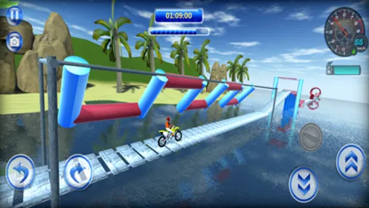 Wipeout Bike Stunts 3D screenshot 1